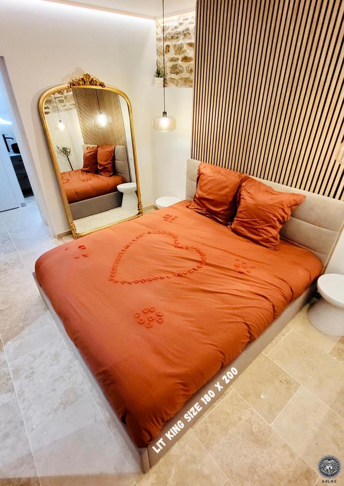 - La Suite Delos - Jacuzzi 2 Places - Centre Ville A Pied - Lit Queen Size - Parking Privee - Wifi - City Center Within Walking Distance - Quimper Extérieur photo